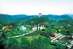 长沙学院优美的校园环境。 喻秋兰 摄